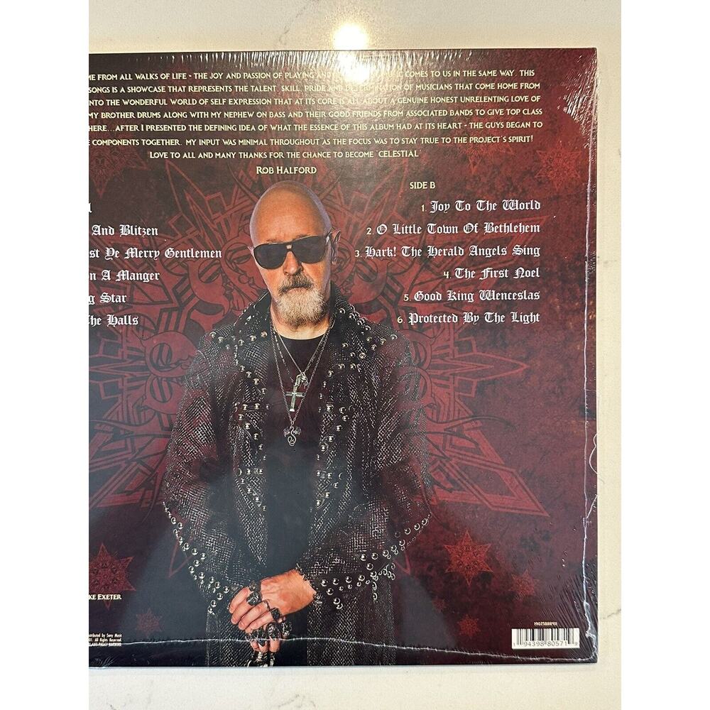 Rob Halford Signed/Autographed Celestial Vinyl LP Record Judas Priest #3 - Picture 10 of 10